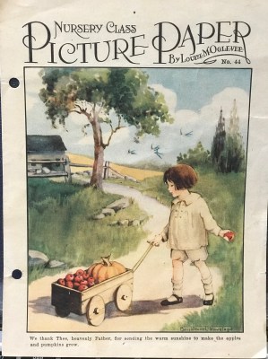 Nursery Class Picture Paper Book